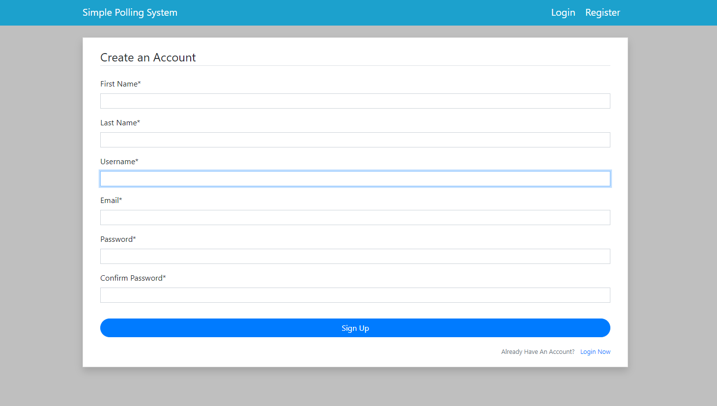 Simple Polling System