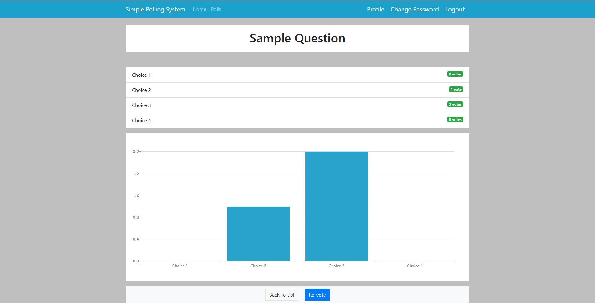 Simple Polling System