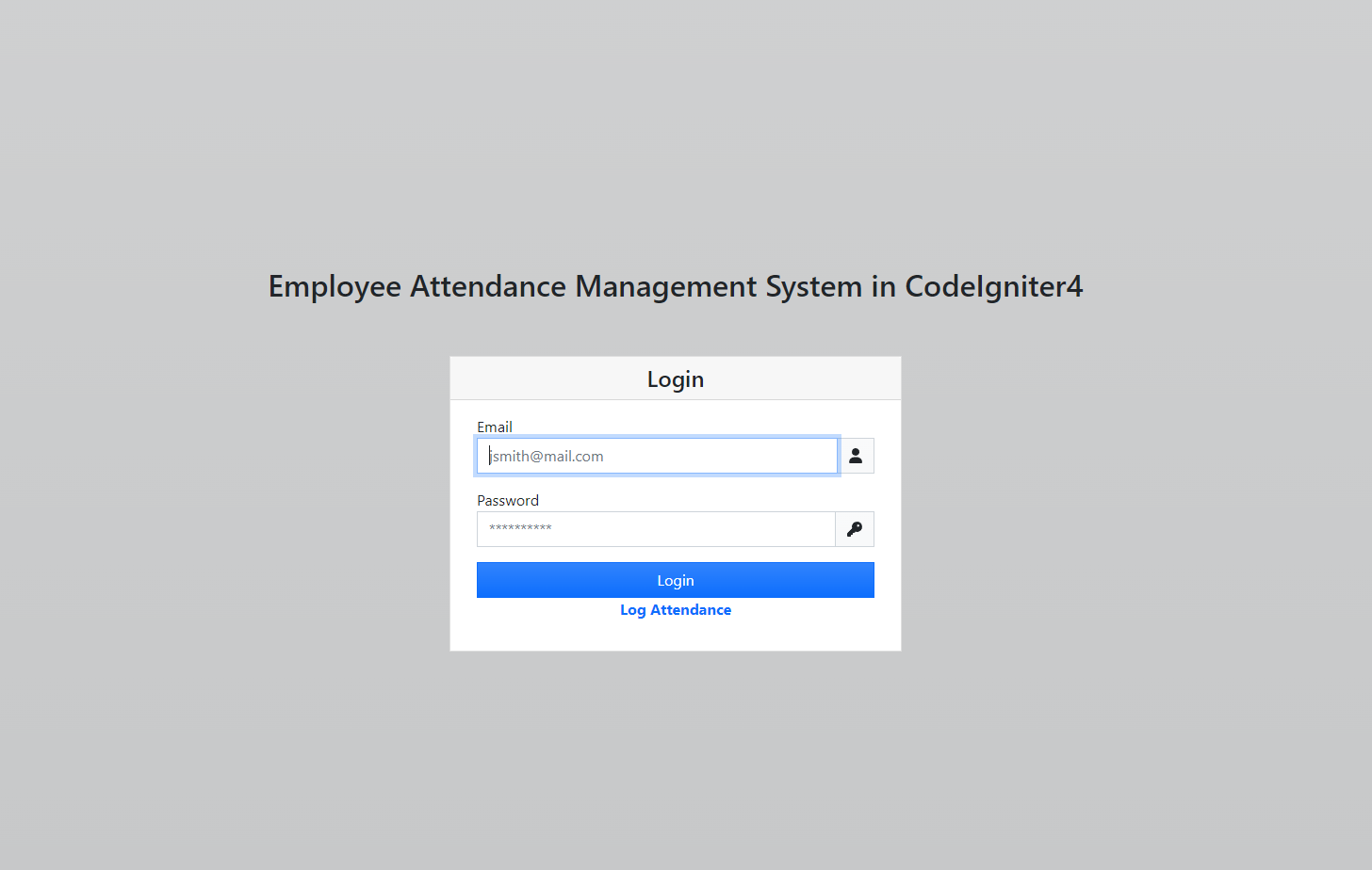 Employee Attendance Management System