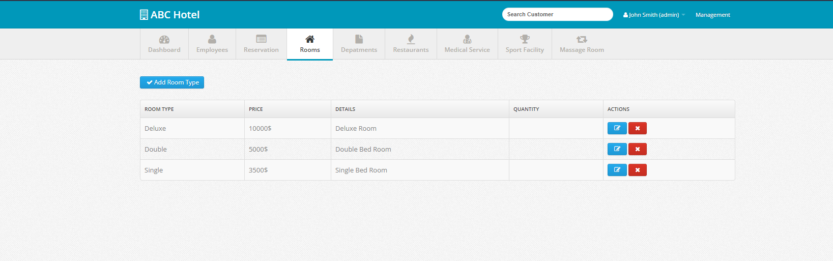 Hotel Management System