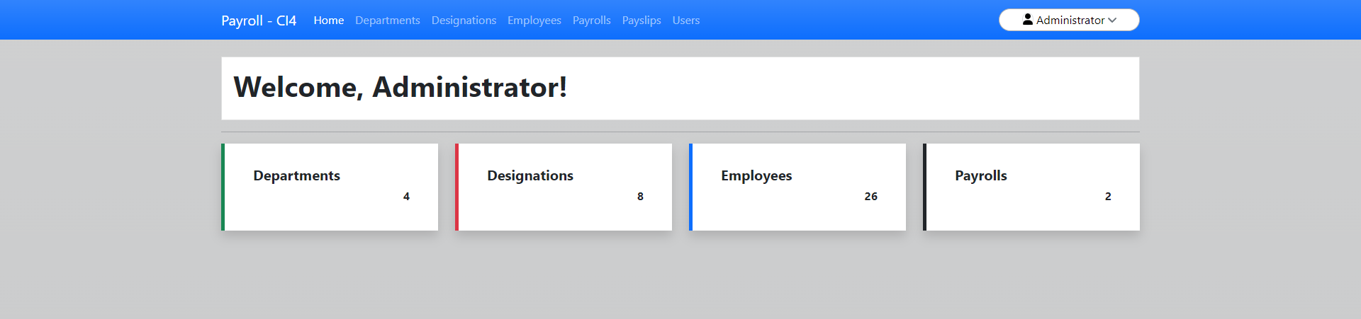 Employees Payroll Management System