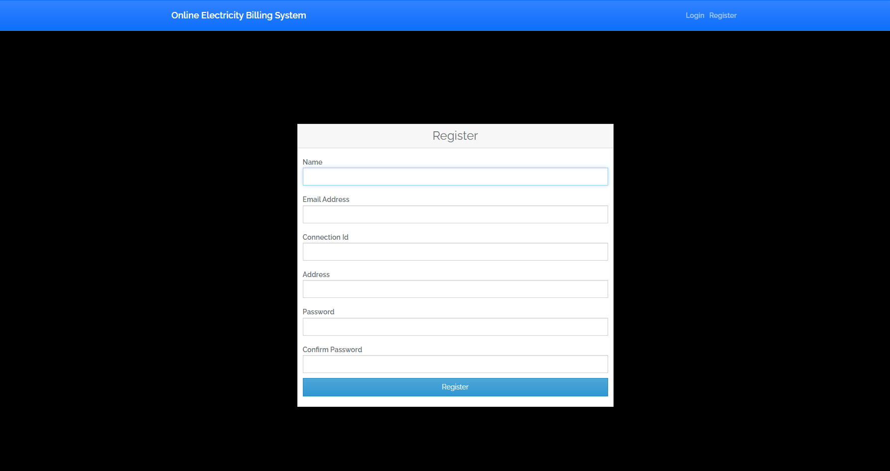 Simple Electricity Billing System