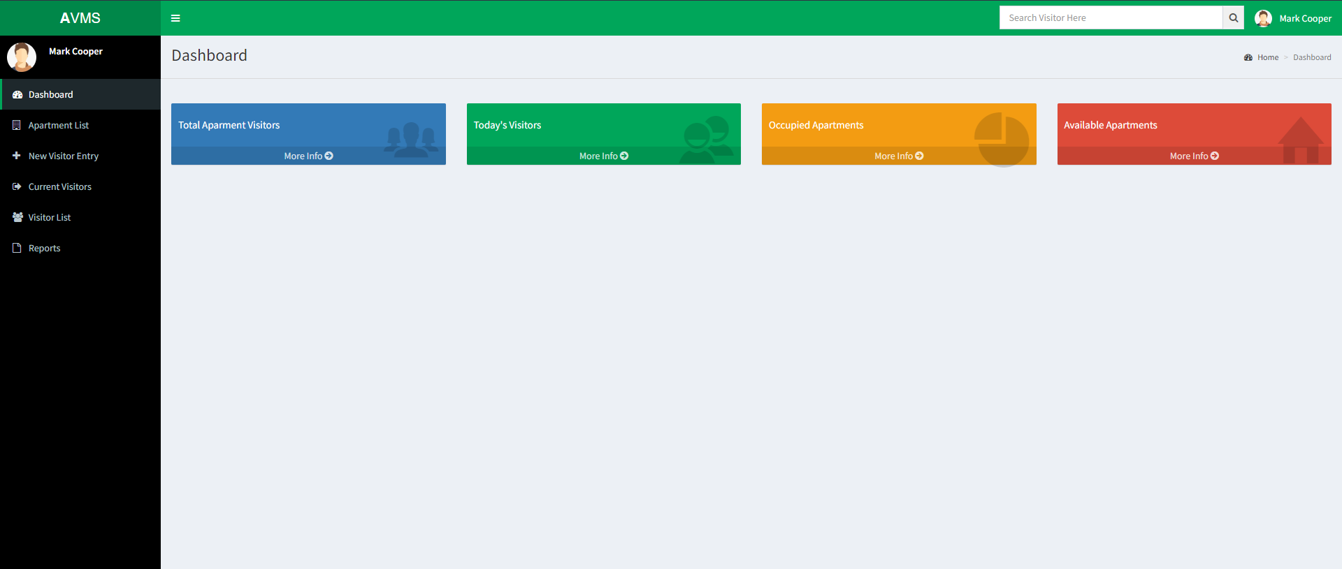 Apartment Visitors Management System