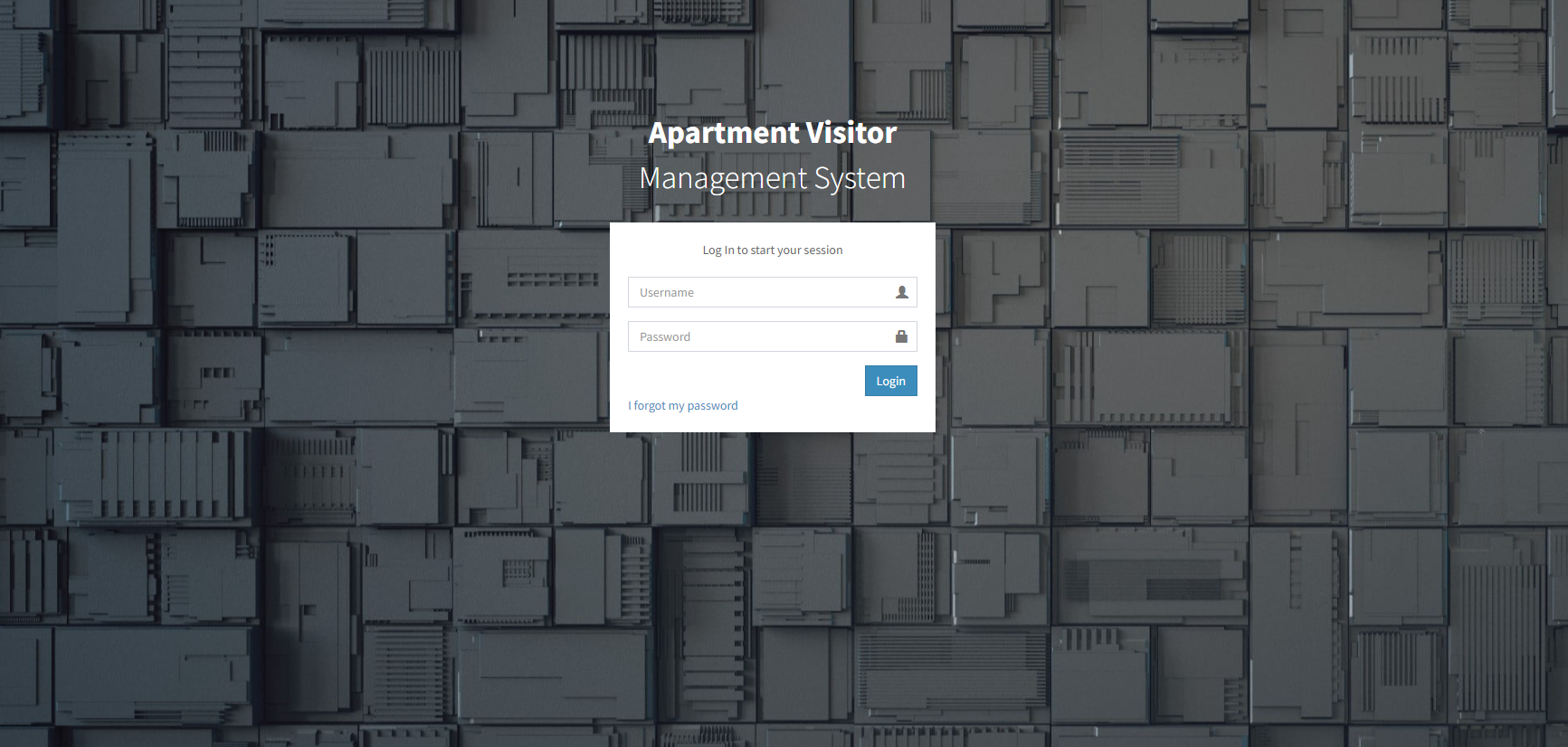 Apartment Visitors Management System