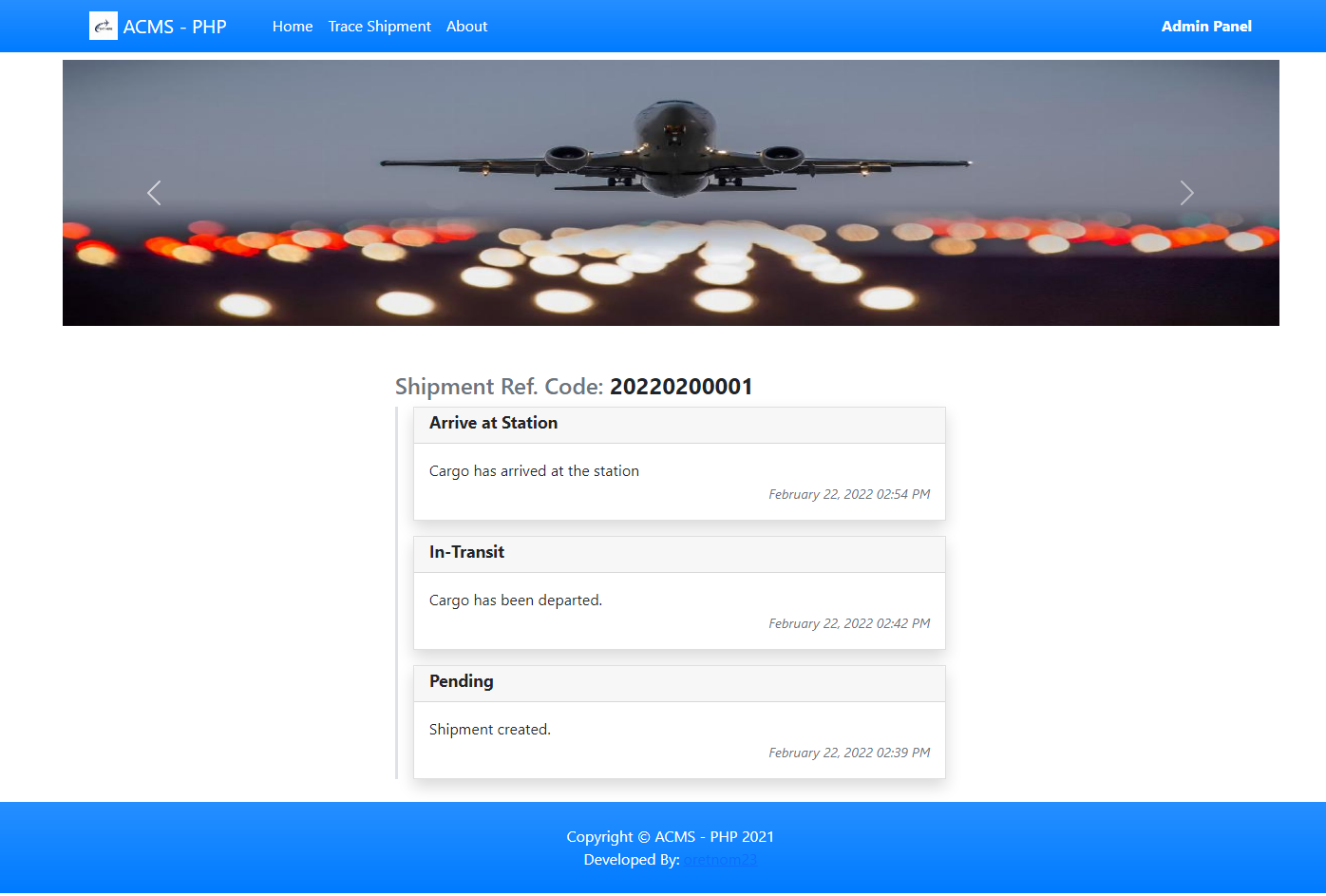 Air Cargo Management System