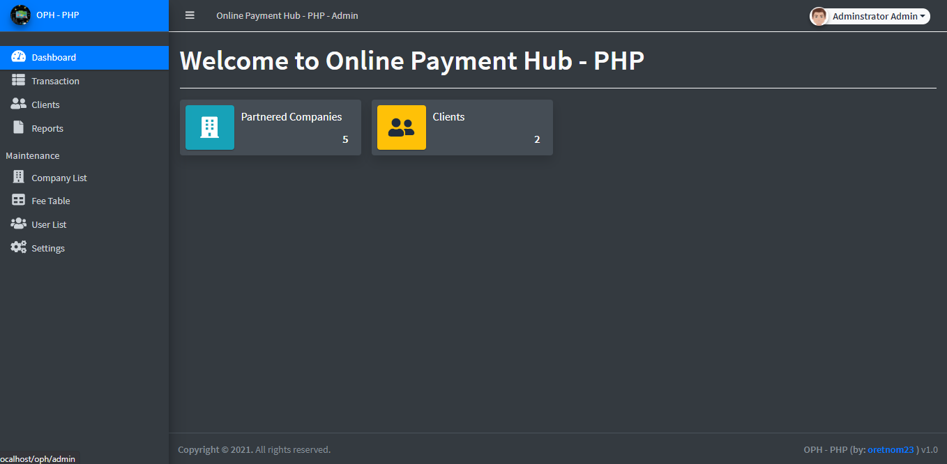 Online Payment Hub