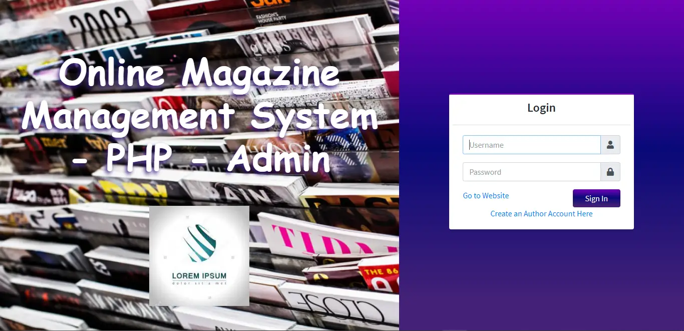 Online Magazine Management System