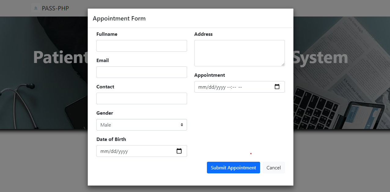 Patient Appointment Scheduler System