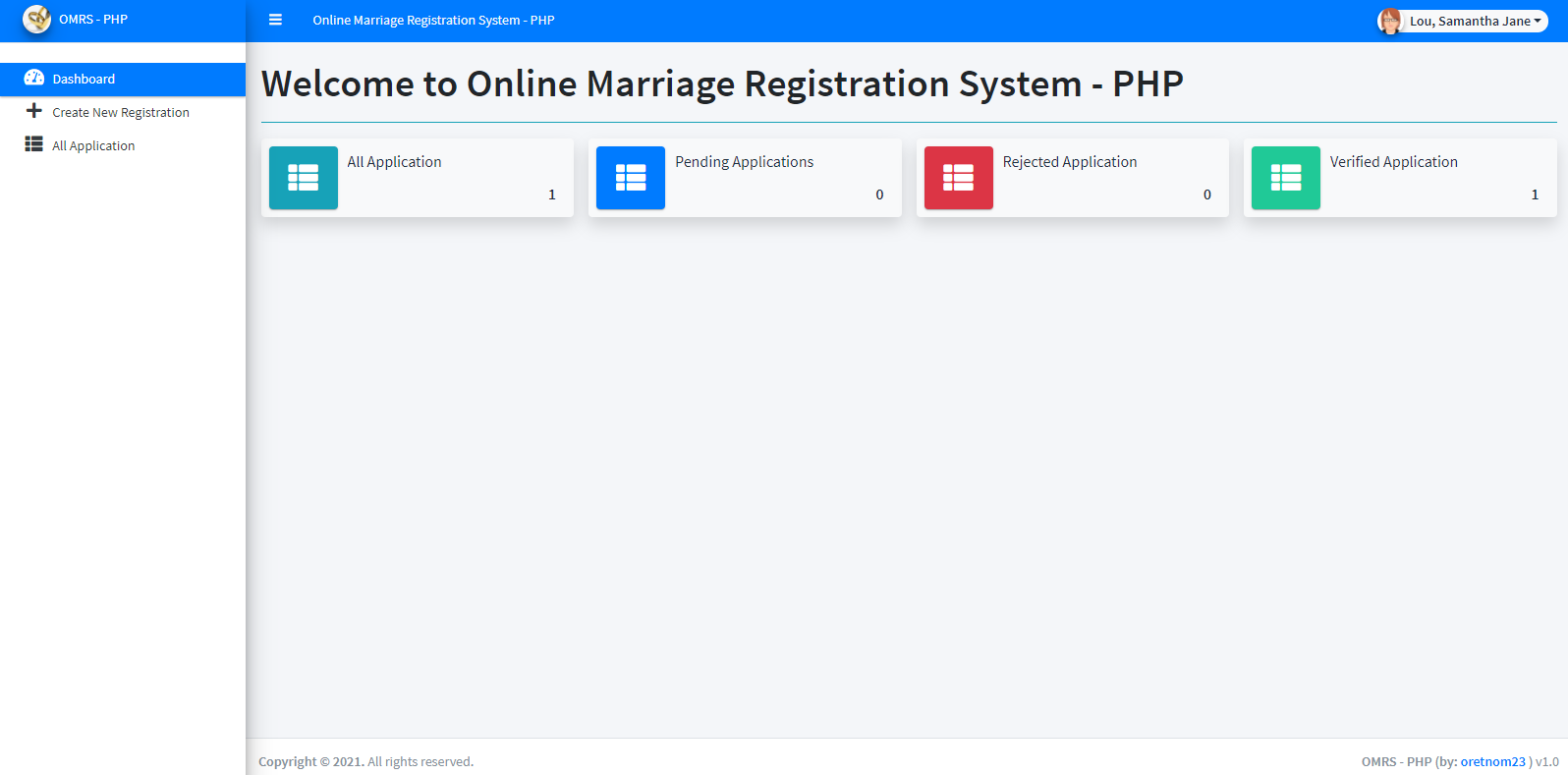 Online Marriage Registration System
