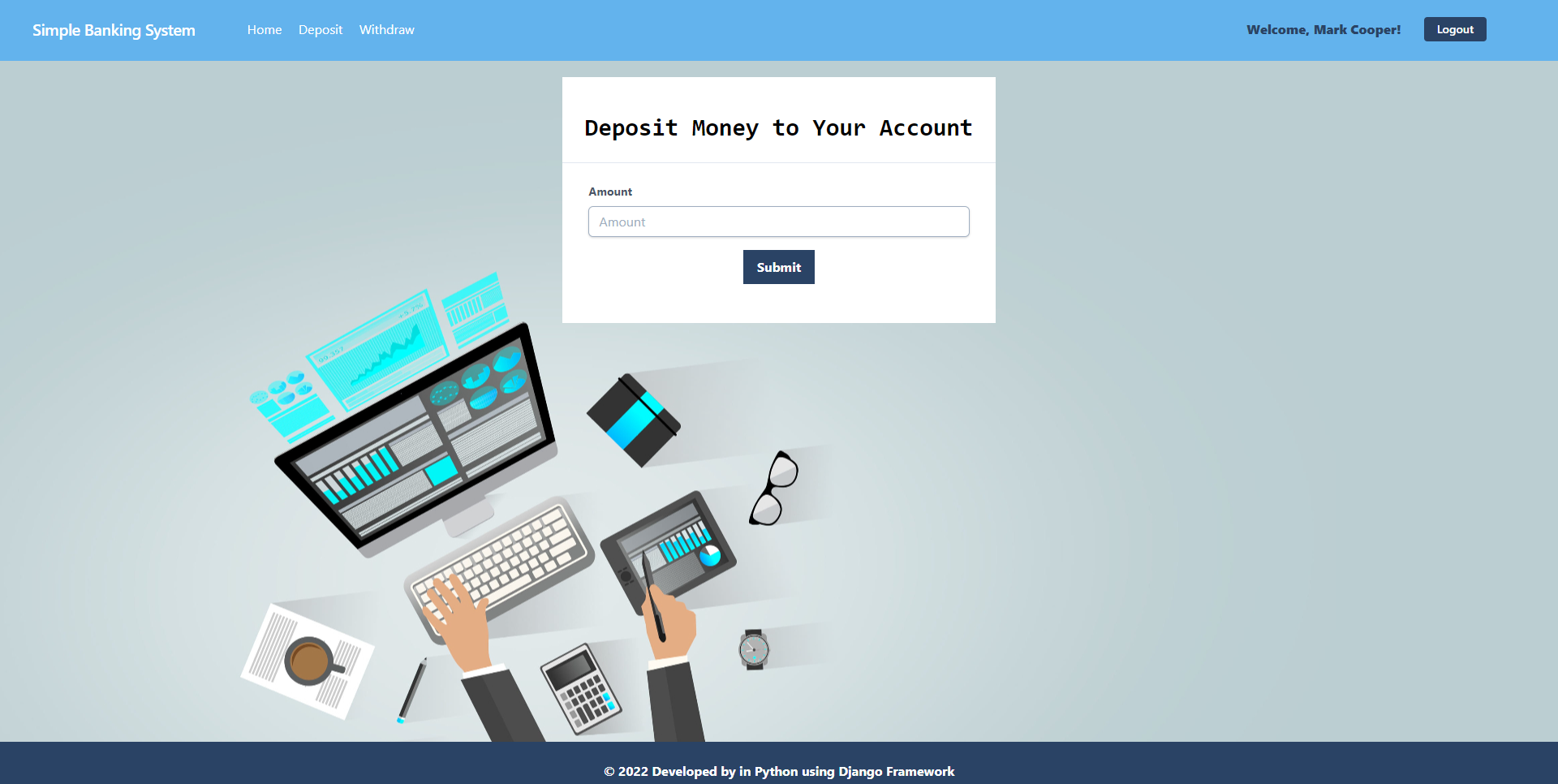 Simple Banking Management System
