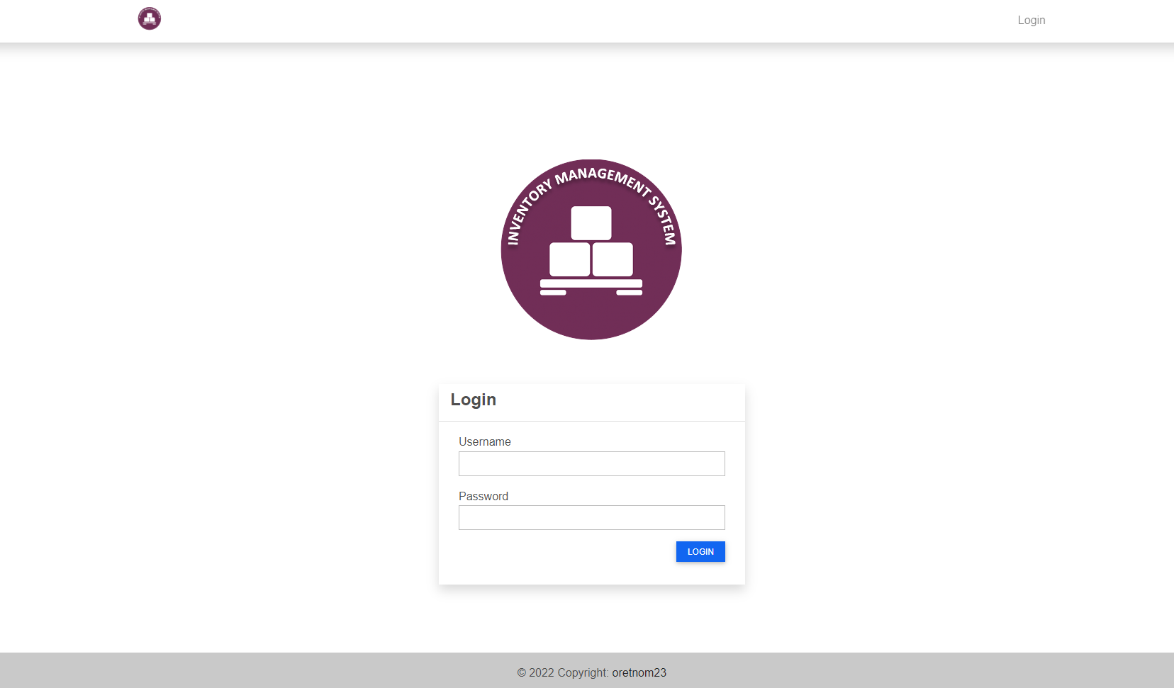 Inventory Managament System Project