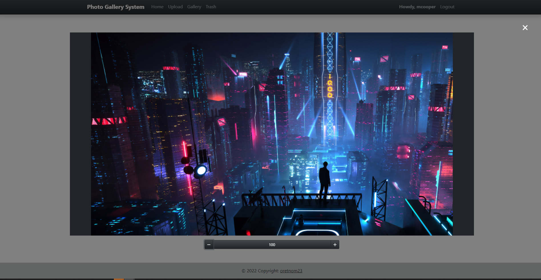 Photo Gallery System