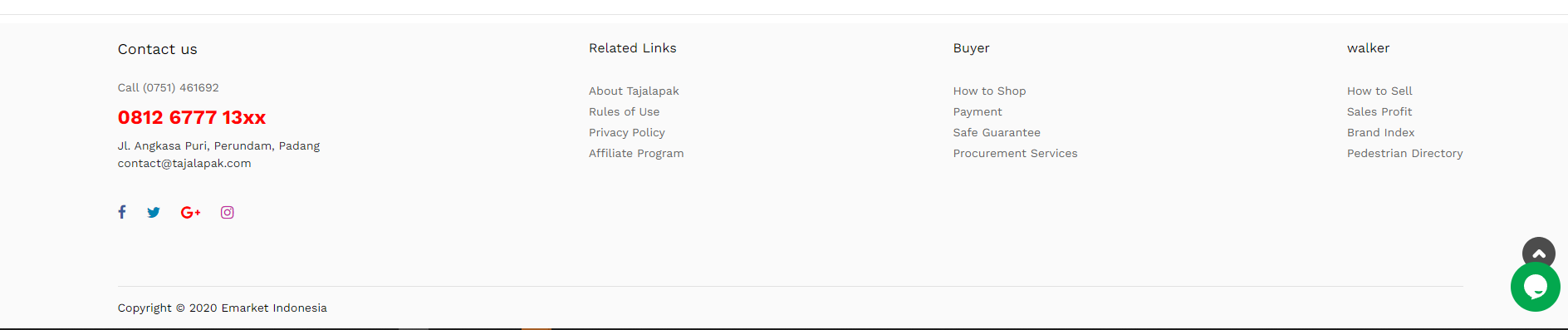 EMarket Template