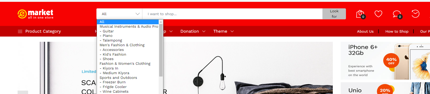 EMarket Template