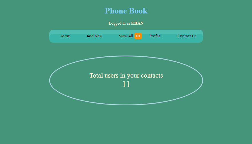 Phonebook Website