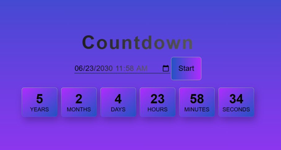 Countdown Timer