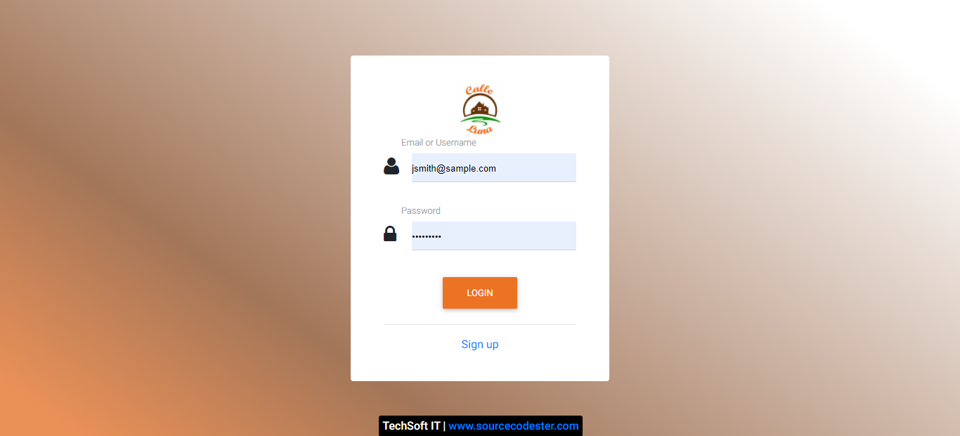 Login Page