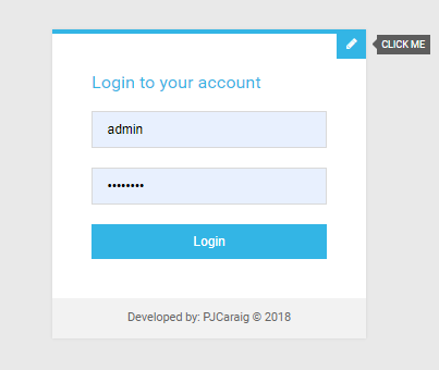 Login Form