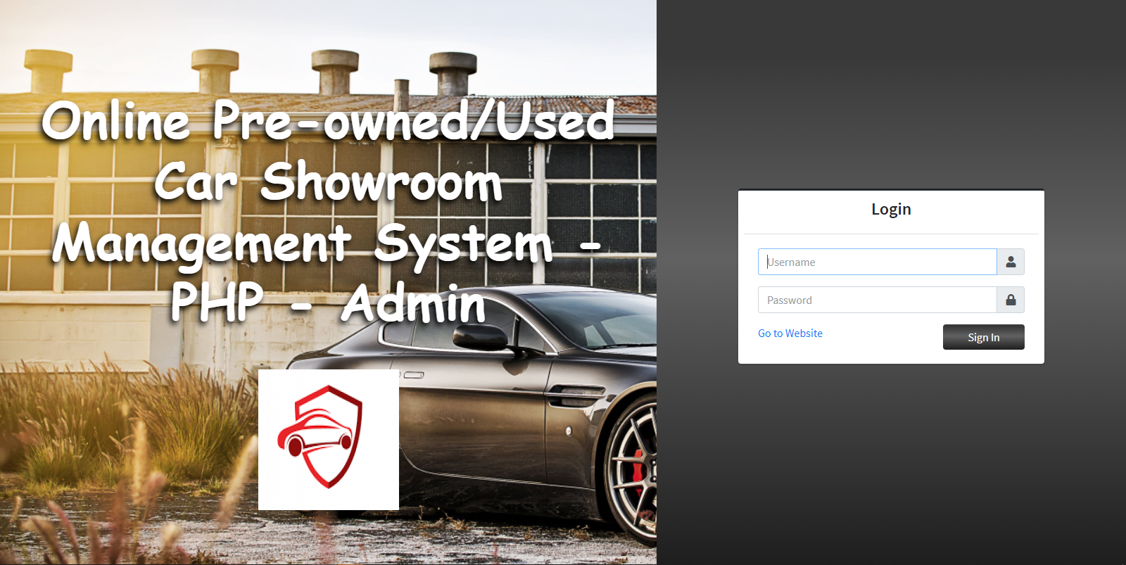 Online Pre-owned/Used Car Showroom Management System