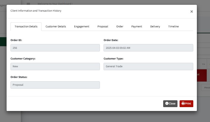 Client Database Management System using PHP, Boostrap 5 and ADMIN LTE