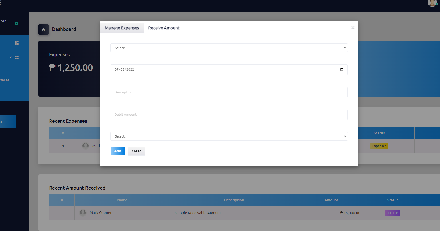 Expense Management System