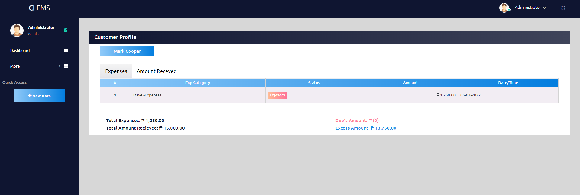 Expense Management System