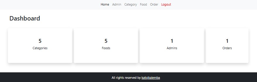 Online Food Ordering System in PHP and MySQL
