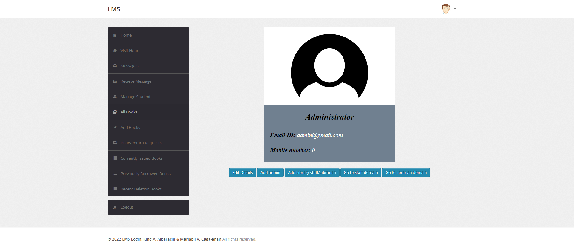 Library Management System with QR code Attendance and Auto Generate Library Card
