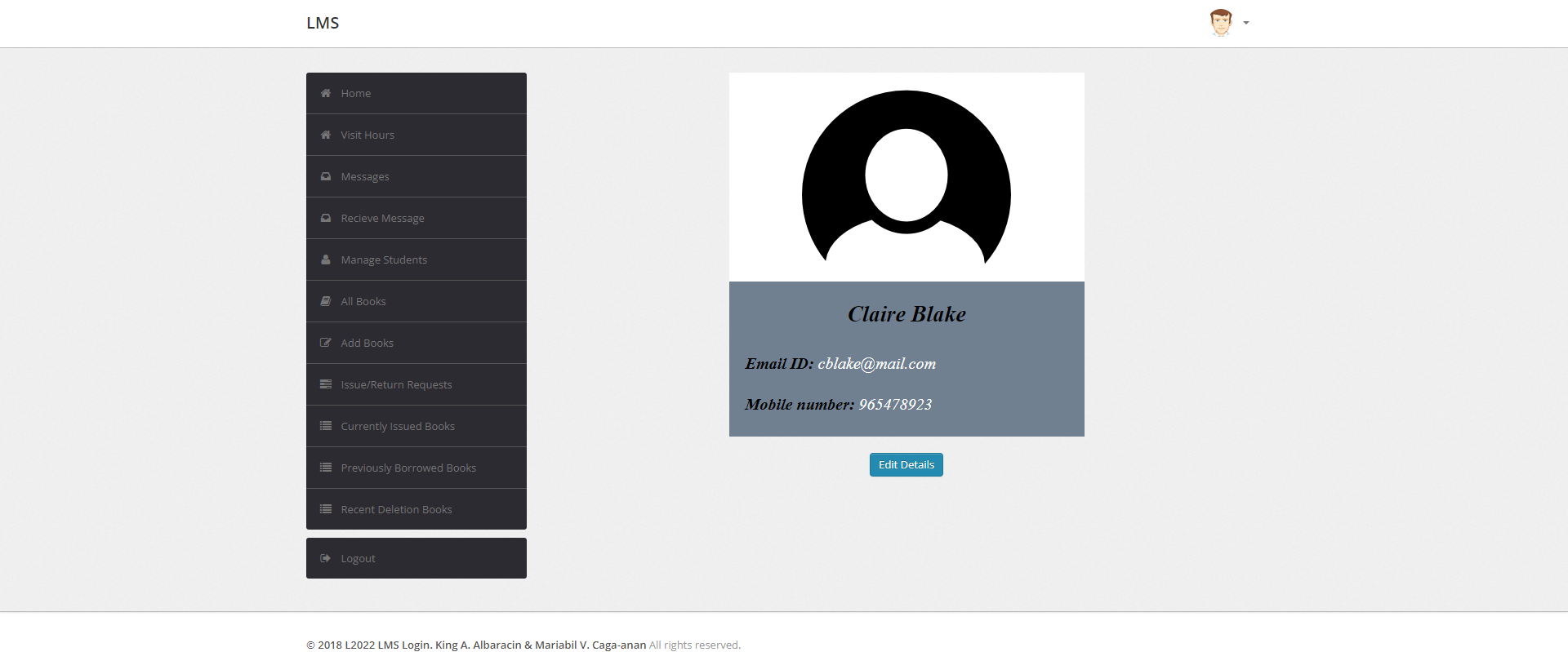 Library Management System with QR code Attendance and Auto Generate Library Card