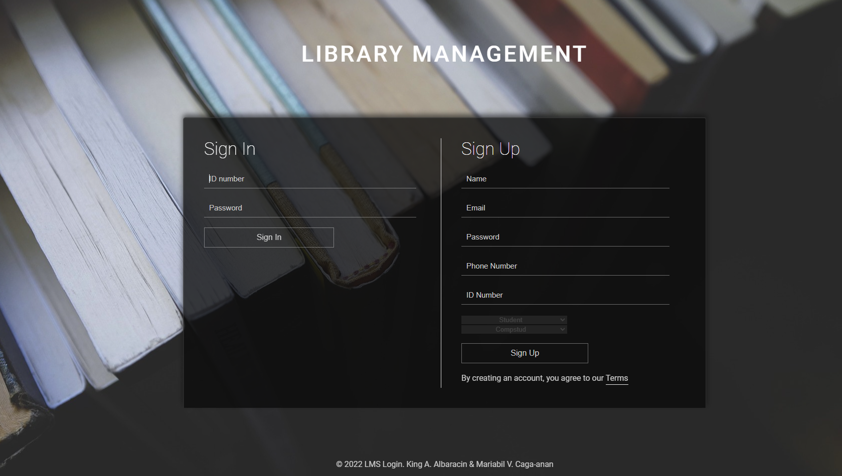 Library Management System with QR code Attendance and Auto Generate Library Card