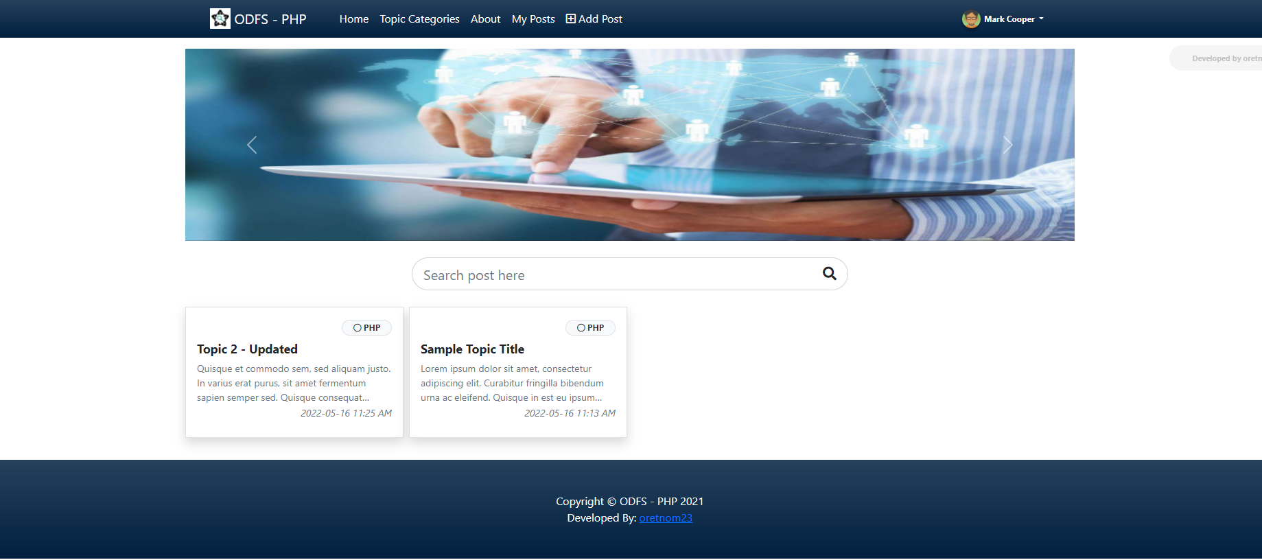 Online Disucssion Forum Site