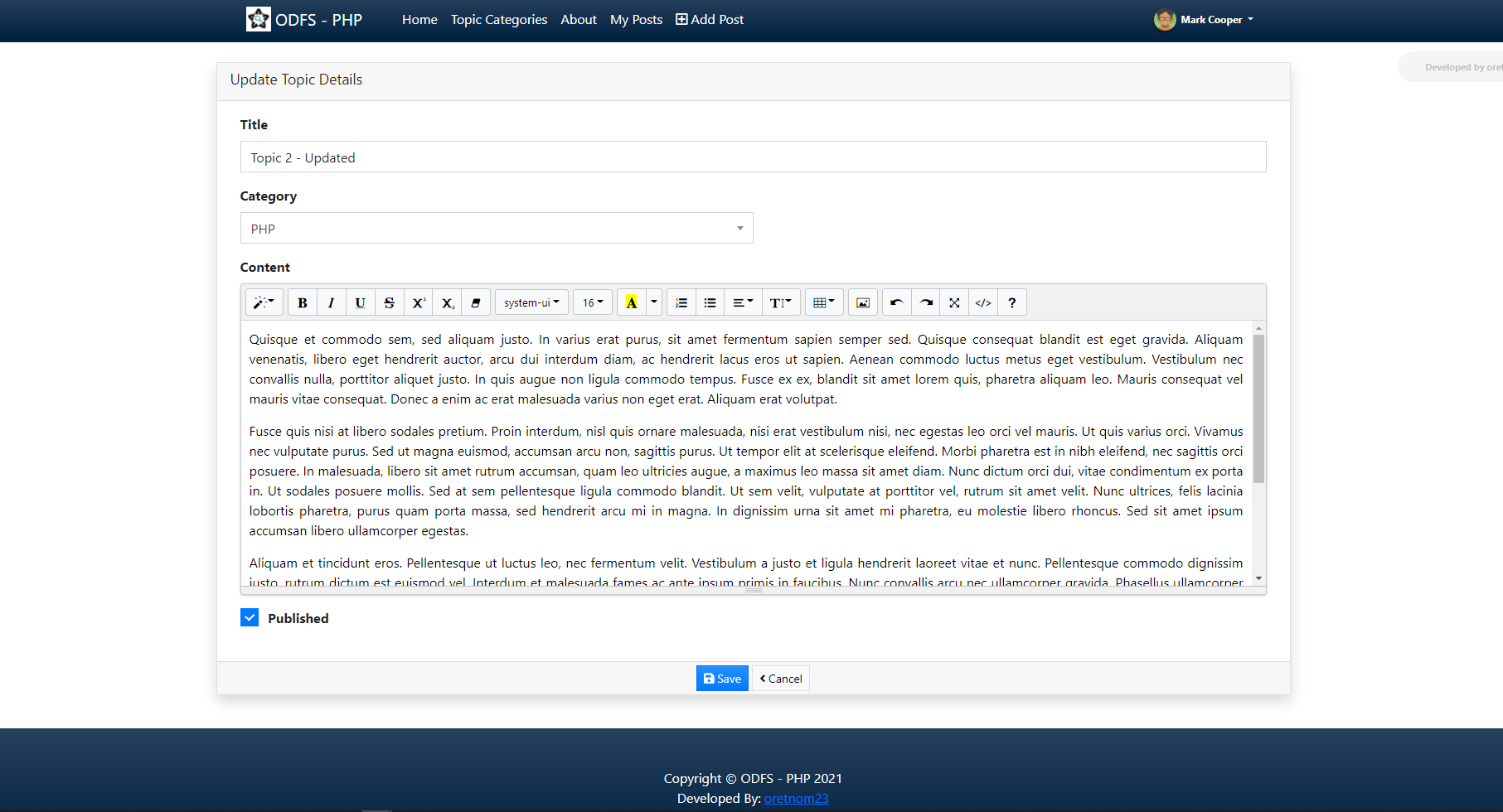 Online Disucssion Forum Site