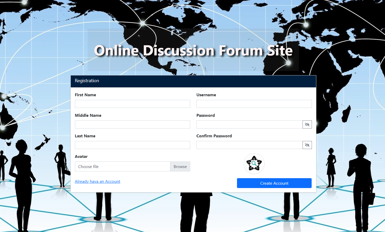 Online Disucssion Forum Site