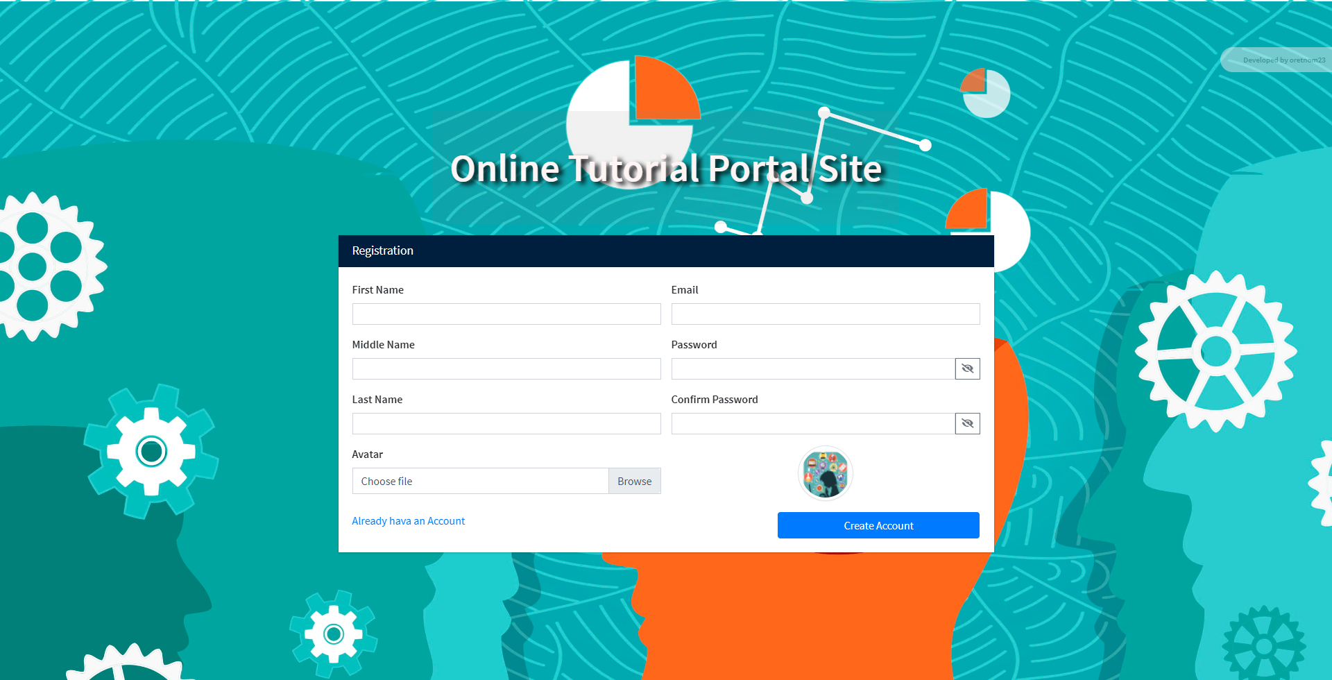 Online Tutor Portal Site