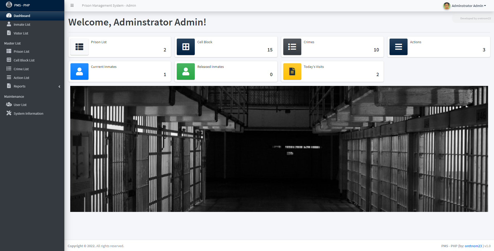 Prison Management System