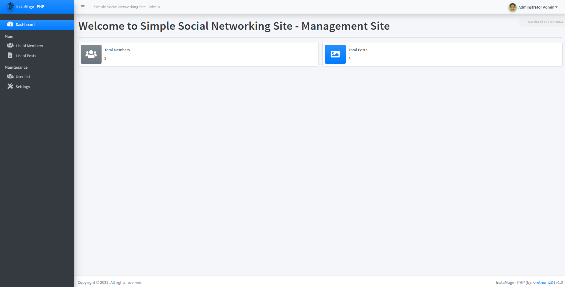 Social Networking Site