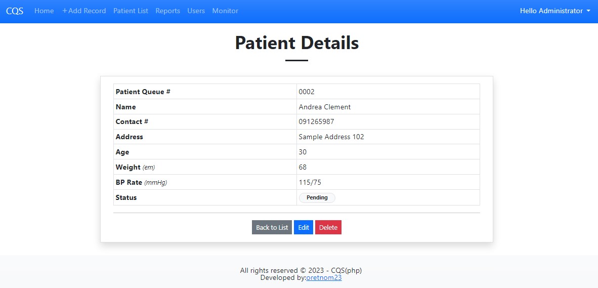 Clinic Queuing System using PHP and SQlite3 Source Code Free Download ...