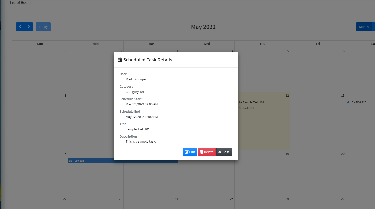 Simple Task Scheduling System