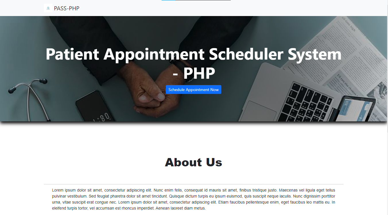 Patient Appointment Scheduler System