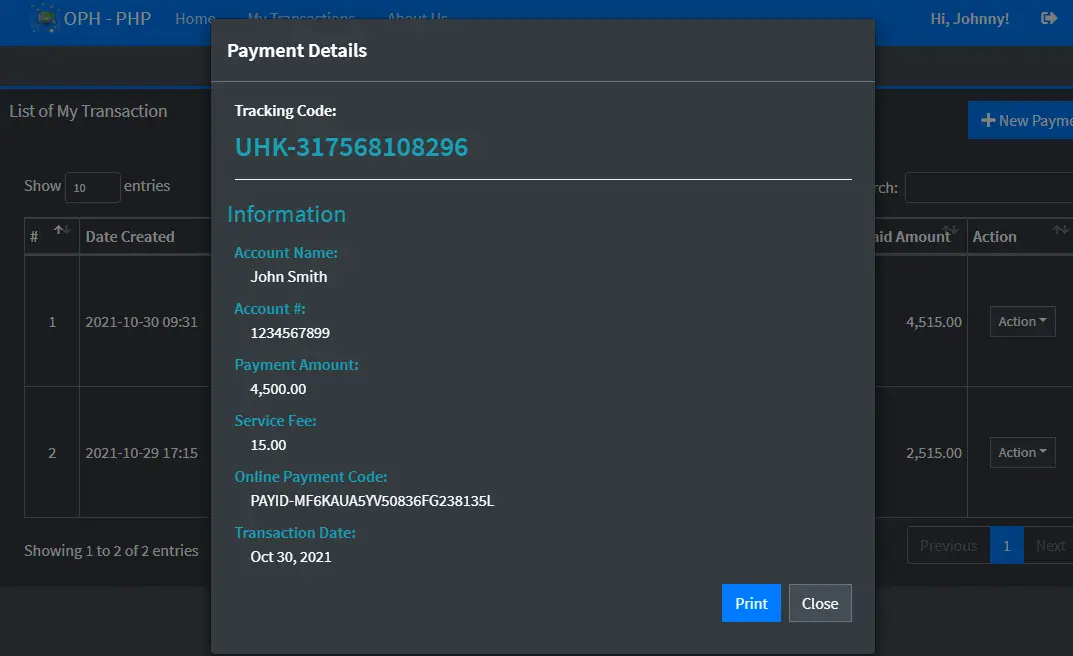 Online Payment Hub