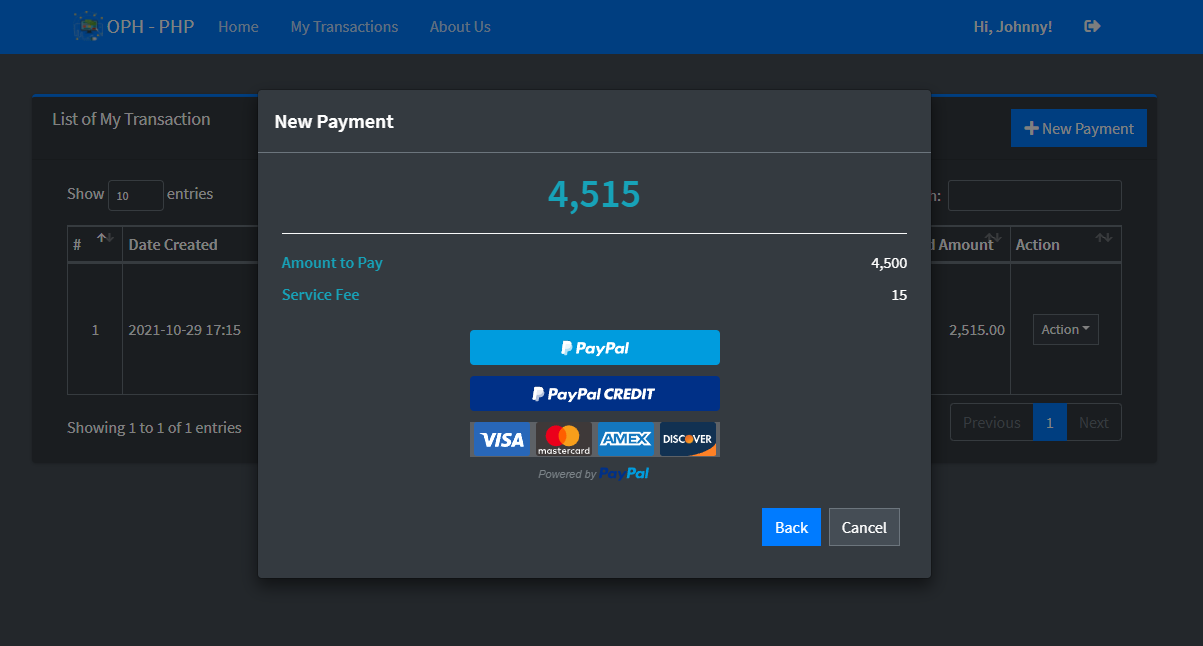 Online Payment Hub