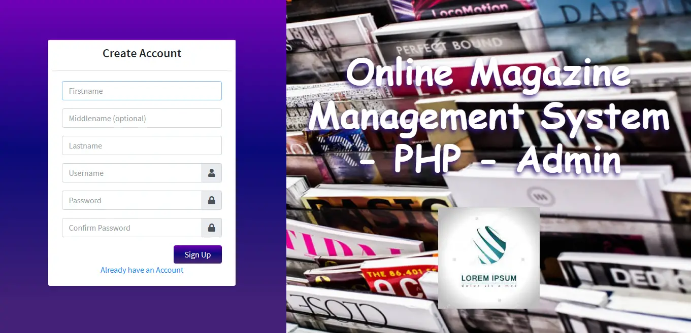 Online Magazine Management System