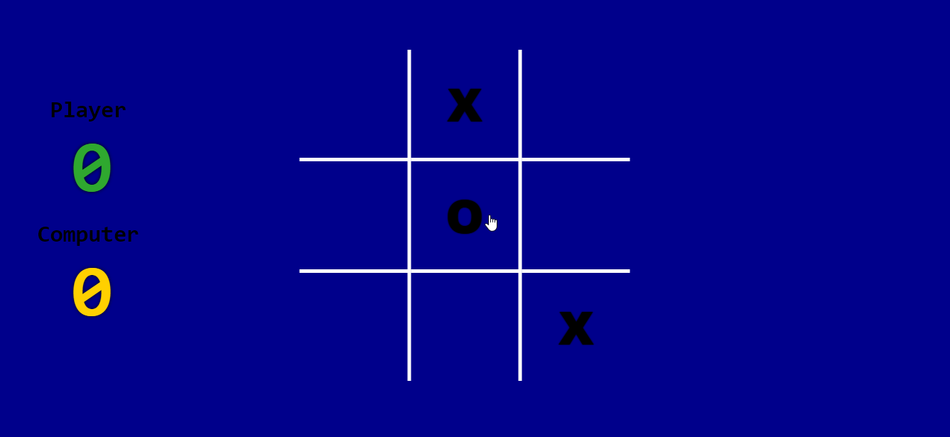 Simple AI Game(Tic Tac Toe) in JavaScript Free Source Code | SourceCodester