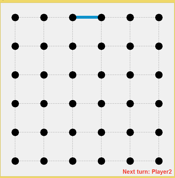 Simple Dots and Boxes Game in Python Free Source Code