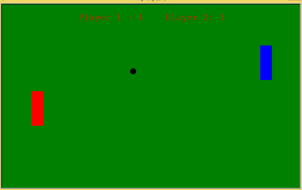 Simple Ping Pong Game(Multiplayer) using turtle in Python Free Source ...