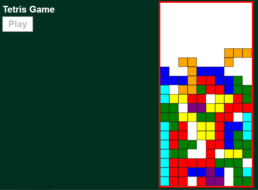 Build a Tetris game with HTML Canvas, CSS, and JavaScript on