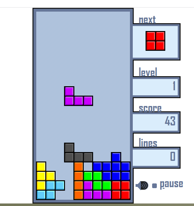 Classic Tetris Game using JavaScript with Free Source Code | Free Source  Code Projects and Tutorials