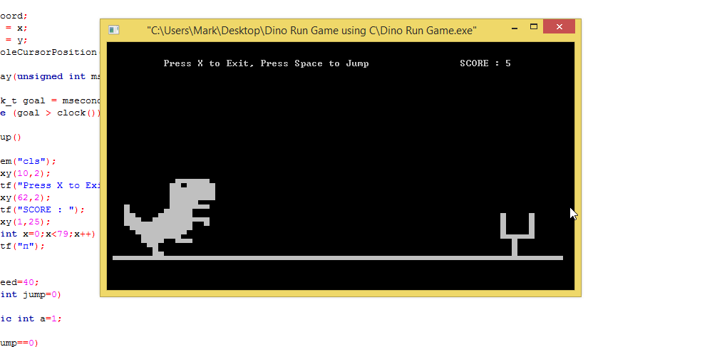 Built Chrome Dinosaur JavaScript Game in 15 minutes 