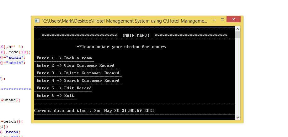 srs document for hotel management system