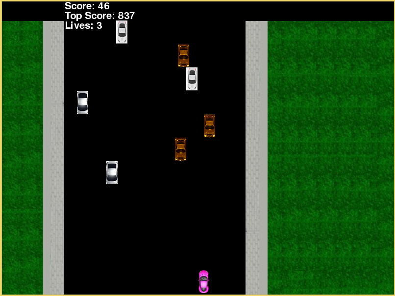 car race strategy board game in python with source code